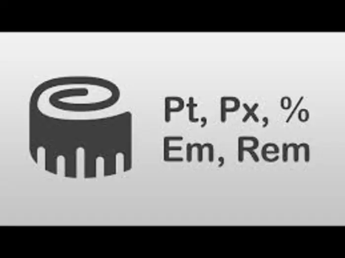 الفرق بين px و em و rem و % للمبتدئين والمحترفين