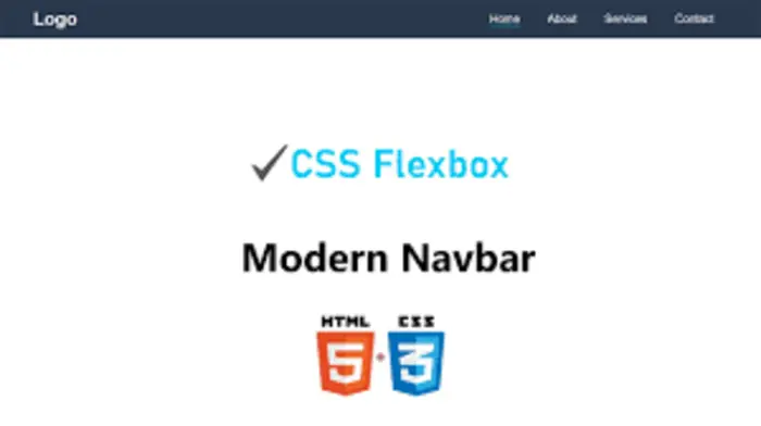 أفضل طريقة لبناء Navbar احترافي باستخدام Flexbox في CSS