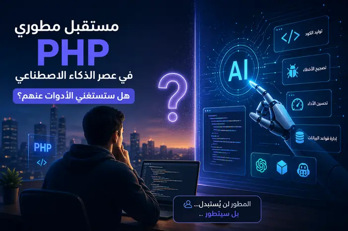 مستقبل مطوري PHP في عصر الذكاء الاصطناعي — هل ستستغني الأدوات عنهم؟