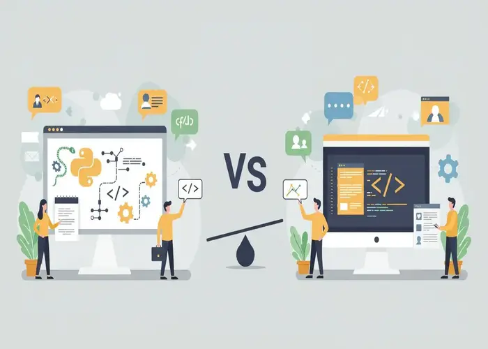 ما هو الفرق بين Python لتطوير الويب وPython للذكاء الاصطناعي