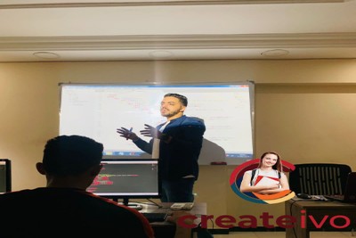 Photos of students in lectures