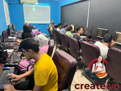 Photos of students in lectures