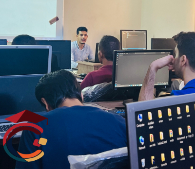 Photos of students in lectures